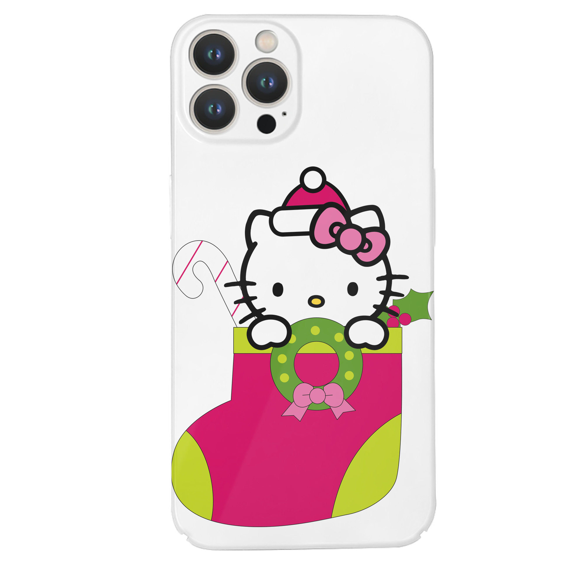 （画像用） Hello Kitty ハローキティ 【iPhone 14シリーズ対応】ハードケース